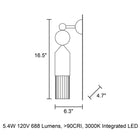 Nappe N4 LED Wall Sconce