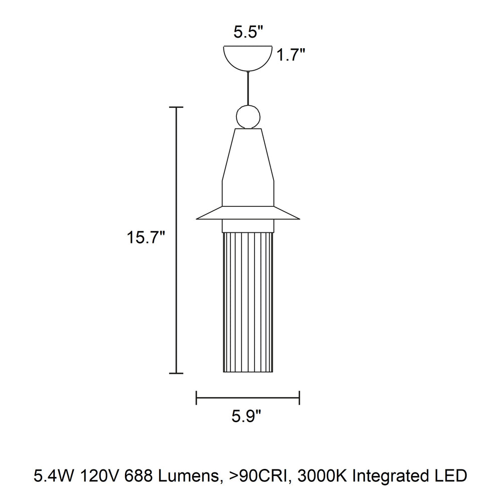 Nappe N5 LED Pendant Light