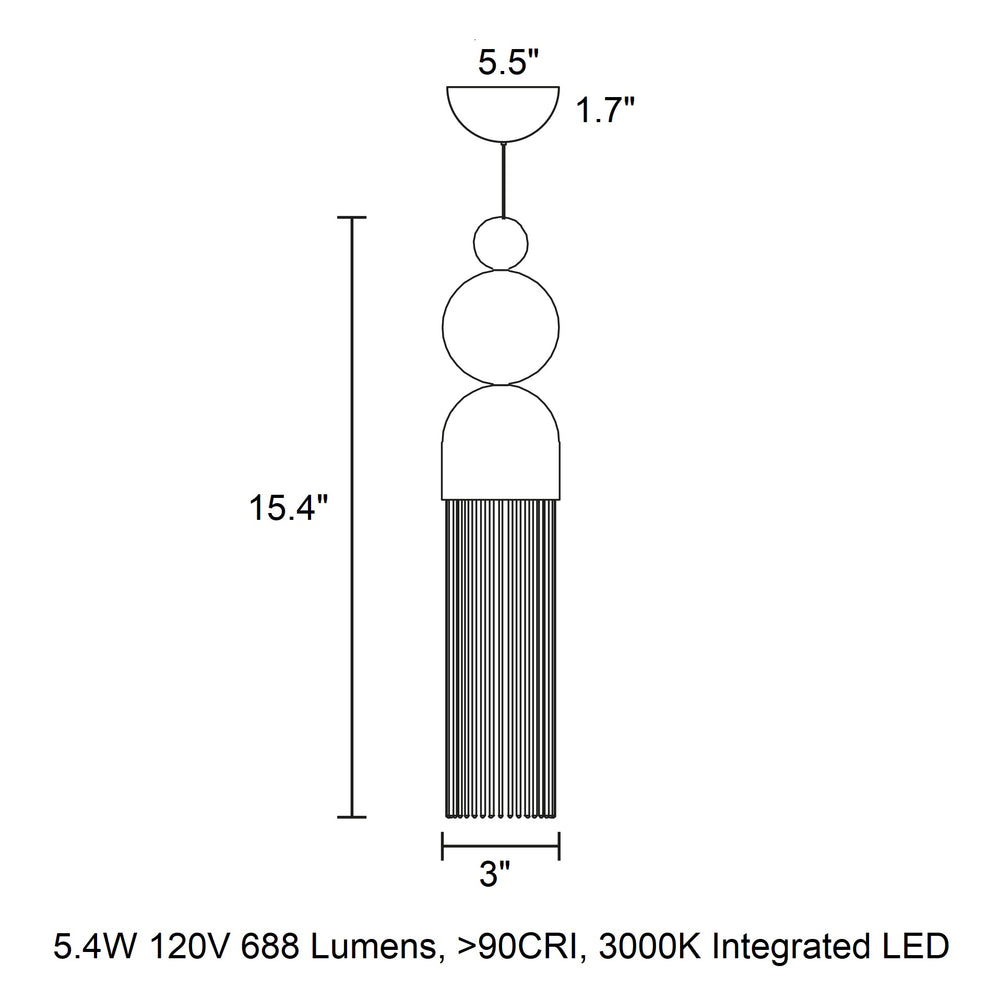 Nappe N9 LED Pendant Light