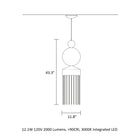Nappe X3 LED Pendant Light