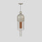Nappe X2 LED Pendant Light  option Brown Leather