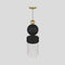 Nappe X3 LED Pendant Light  option Matte Black