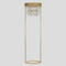 Ola Floor Lamp  option Gold Leaf / Amber Crystal