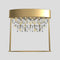 Ola Table Lamp  option Gold Leaf / Amber Crystal