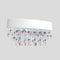 Ola Wall Sconce  option Matte White / Cold Crystal
