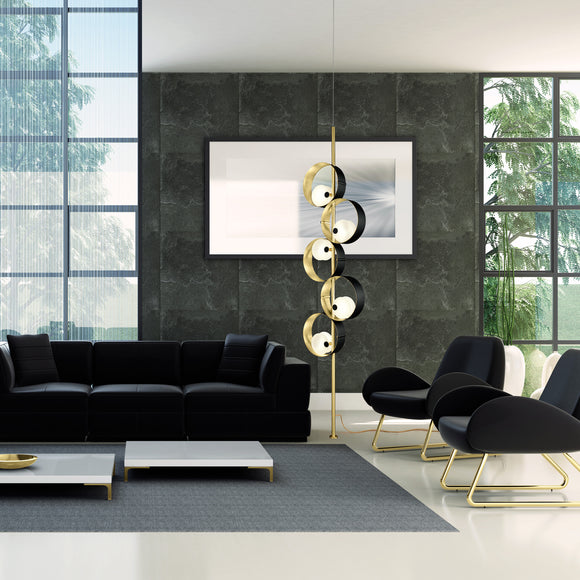 Sound LED Floor Lamp