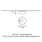 Sound Flush Mount