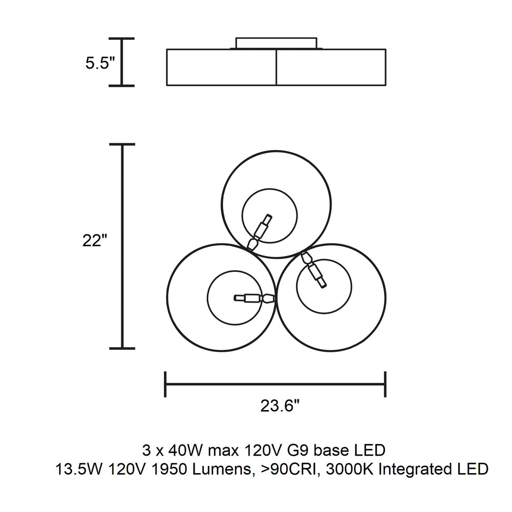 Sound Flush Mount
