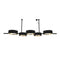Sound LED Linear Pendant Light  option 5 Lights