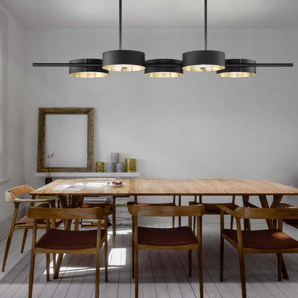 Sound LED Linear Pendant Light