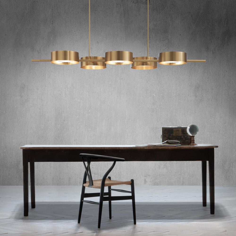 Sound LED Linear Pendant Light
