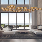 Sound LED Multi-Light Pendant Light