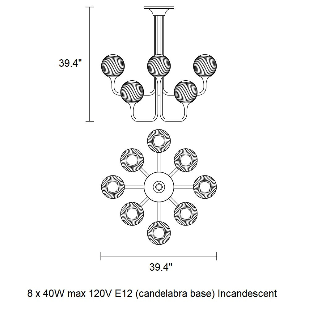 Tee Double Pendant Light