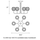 Tee Multi Light Pendant Light