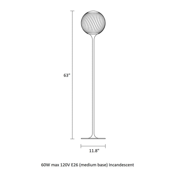 Tee Outdoor Floor Lamp