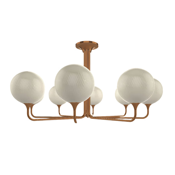 Tee Round Multi Light Pendant Light