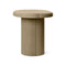 Alder Side Table  option Coffee Waste Earth Grey