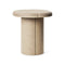 Alder Side Table  option Coffee Waste Sand