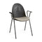 Eternity Armchair with Upholstered Seat  option Kvadrat Re-wool 218 Beige