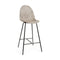 Eternity High Stool  option Wood Waste Grey