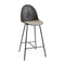 Eternity High Stool with Upholstered Seat  option Kvadrat Re-wool 218 Beige