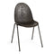 Eternity Side Chair  option Coffee Waste Black