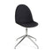 Eternity Swivel Chair Front Upholstered  option Kvadrat Re-wool 198 Grey