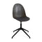 Eternity Swivel Chair with Upholstered Seat  option Kvadrat Re-wool 198 Grey