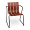 Ocean Dining Chair  option Burnt Red