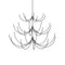 Arca Multi-Tier Chandelier  option 3-Tier in Medium / Large / XLarge