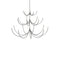 Arca Multi-Tier Chandelier  option 3-Tier in Small / Medium / Large