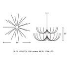 Arca Multi-Tier Chandelier