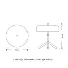 F/K/A LED Table Lamp