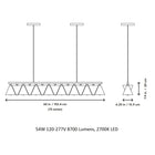 Legato LED Linear Suspension
