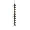Legato Single String LED Pendant Light  option Textured Graphite