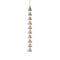 Legato Single String LED Pendant Light  option Textured Pearl
