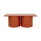 Slon Coffee Table  option Chili / Large: 40 in width