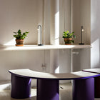 Slon Round Dining Bench