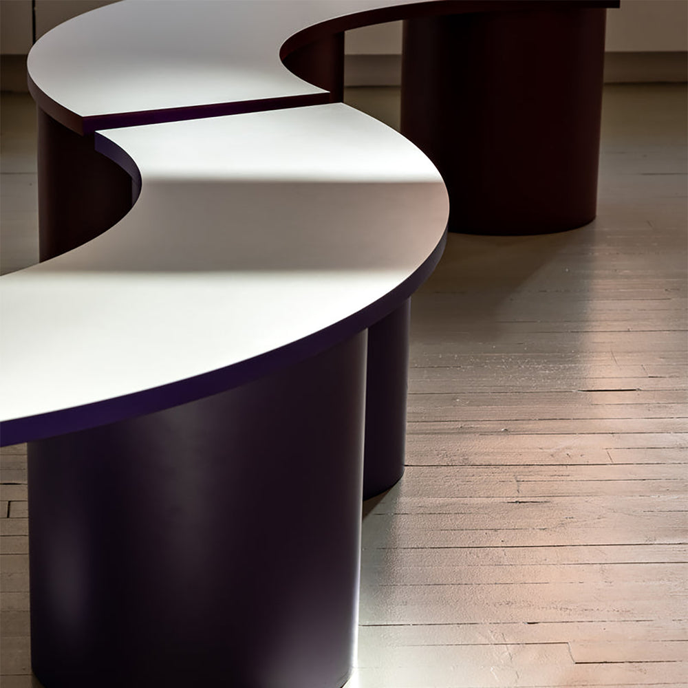 Slon Round Dining Bench