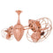 Ar Ruthiane Fan  option Polished Copper