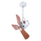 Bianca Directional Fan  option Wood Blades - Dry