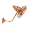 Bruna Parede Wall-Mounted Fan  option Brushed Copper