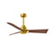 Alessandra Outdoor Ceiling Fan  option Walnut