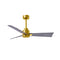 Alessandra Outdoor Ceiling Fan  option Brushed Brass