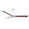 Alessandra Outdoor Ceiling Fan with Light  option Walnut