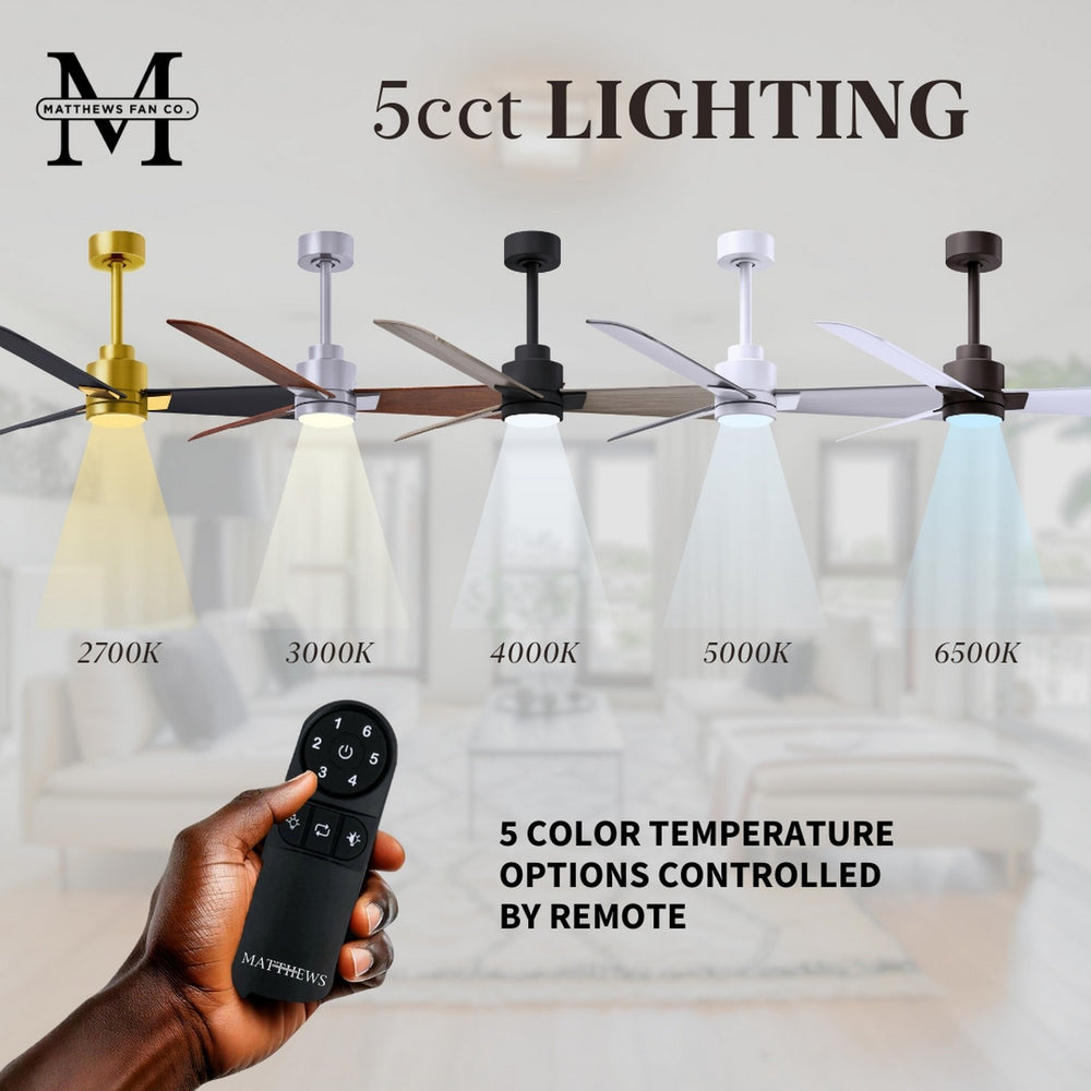 Alessandra Outdoor Ceiling Fan with Light