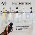 Alessandra Outdoor Ceiling Fan with Light