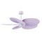 Alessandra Tropical Outdoor Ceiling Fan  option Lilac