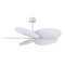 Alessandra Tropical Outdoor Ceiling Fan  option Matte White