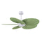 Alessandra Tropical Outdoor Ceiling Fan  option Matte White